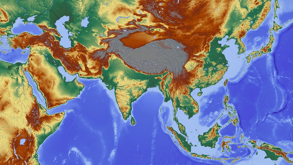 asia-1804894_960_720 아시아 지도 동북아 동아시아 | 사람과사회™